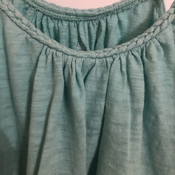 Old Navy Green Girls Tank Top  Large - Picture 4 of 9
